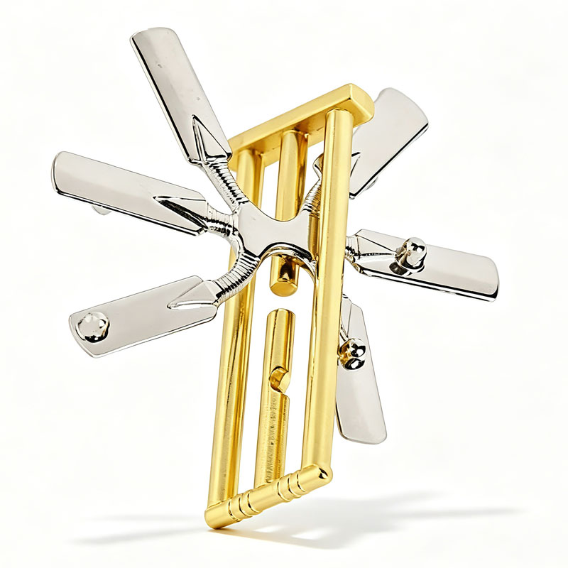 Brain Teaser Cube - Magic Baffling Cast Metal Brain Teaser