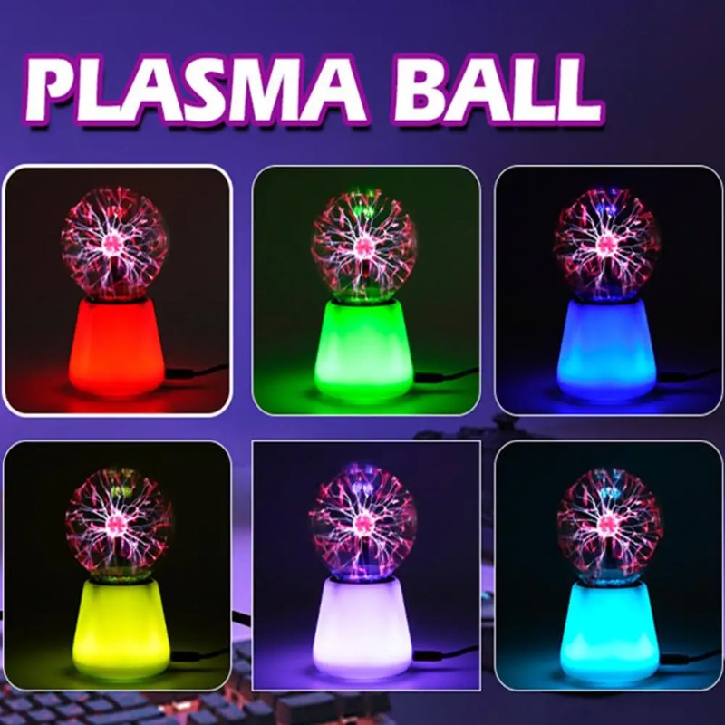 Plasma Ball Lamp Interactive T - Globe Interactive Light 评论和价格