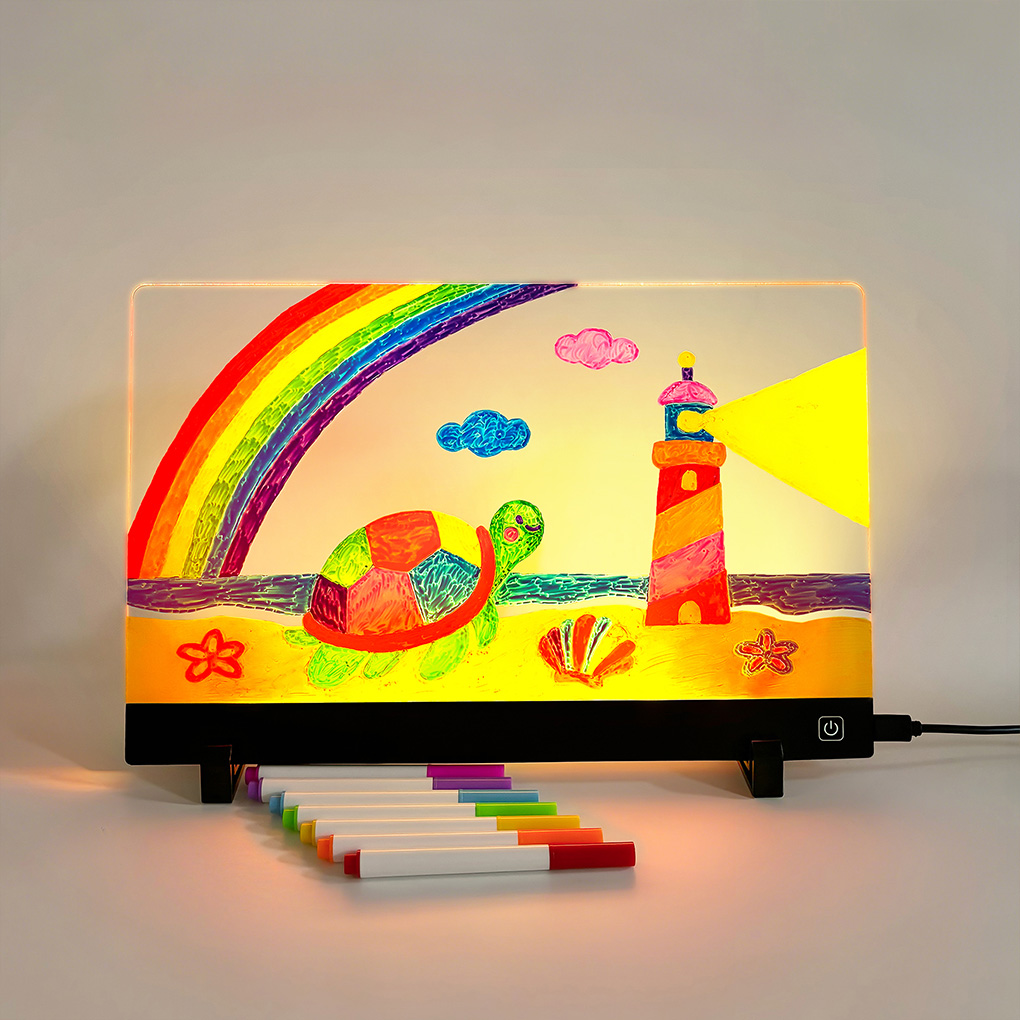 Kids Drawing Board Reusable LC - Kids Education Fun 评论和价格