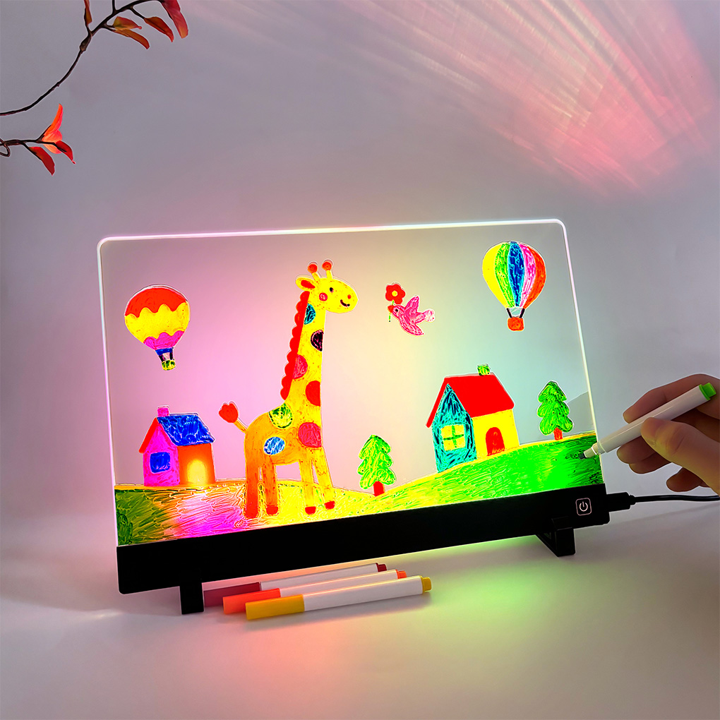 Kids Drawing Board Reusable LC - Kids Education Fun 评论和价格