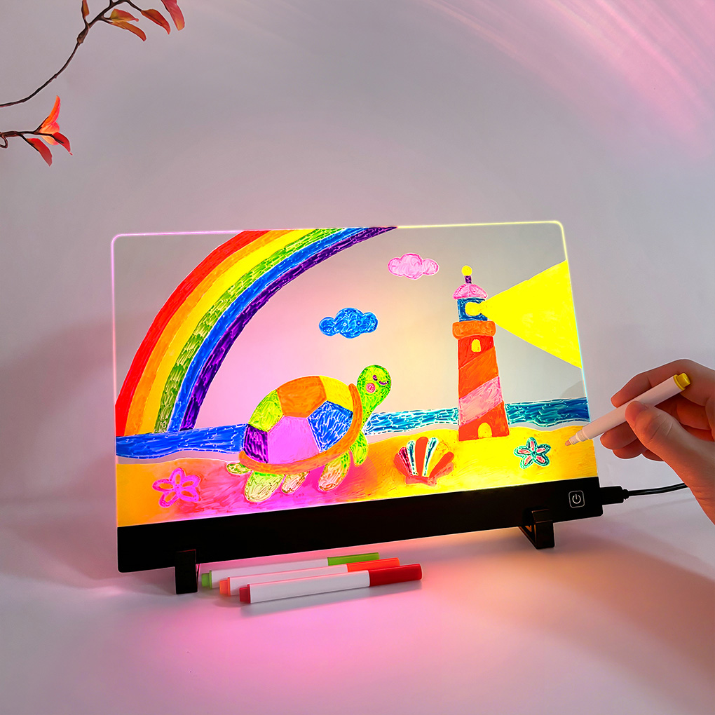 Kids Drawing Board Reusable LC - Kids Education Fun 评论和价格