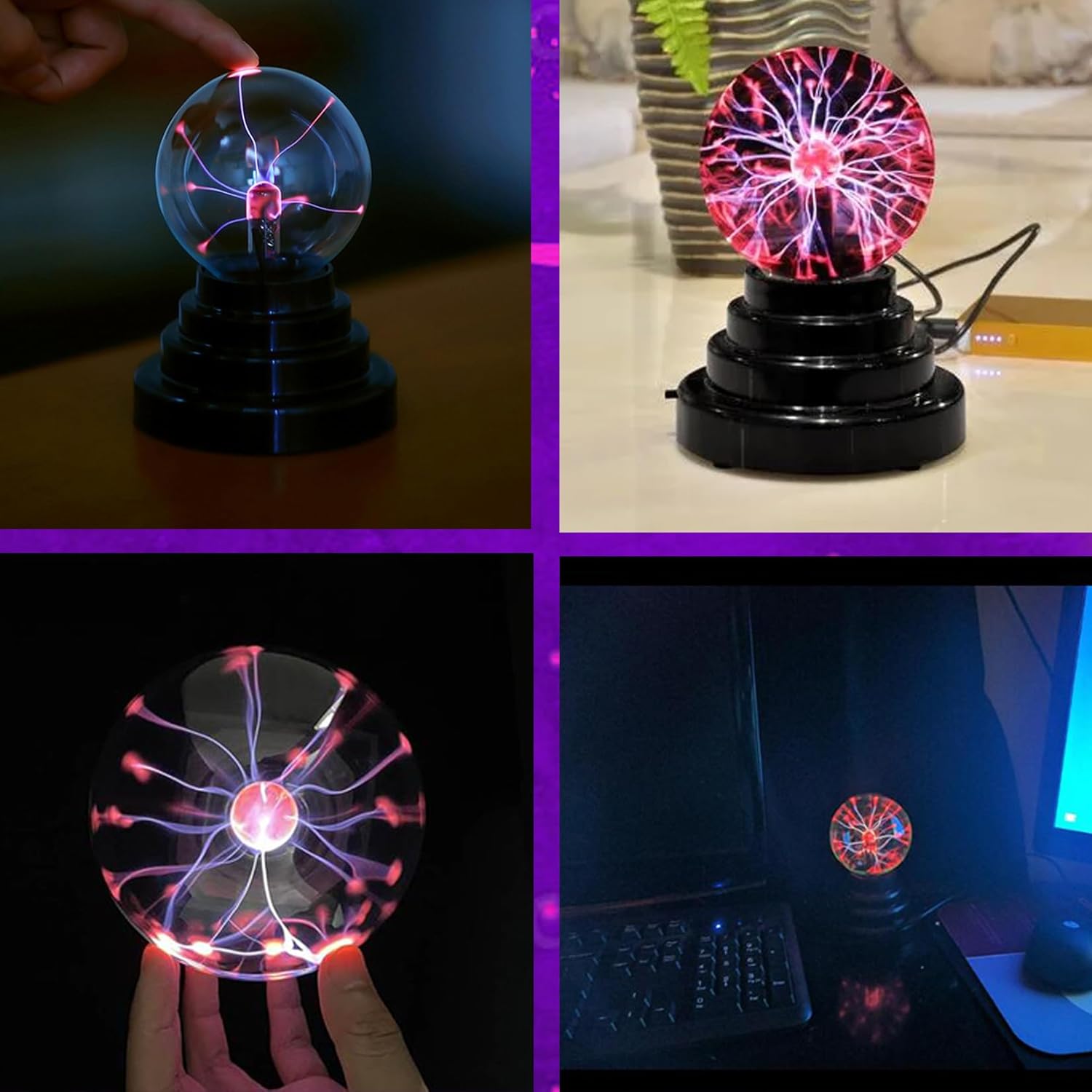 Plasma Ball Lamp, Activated St - Globe Interactive Light 评论和价格