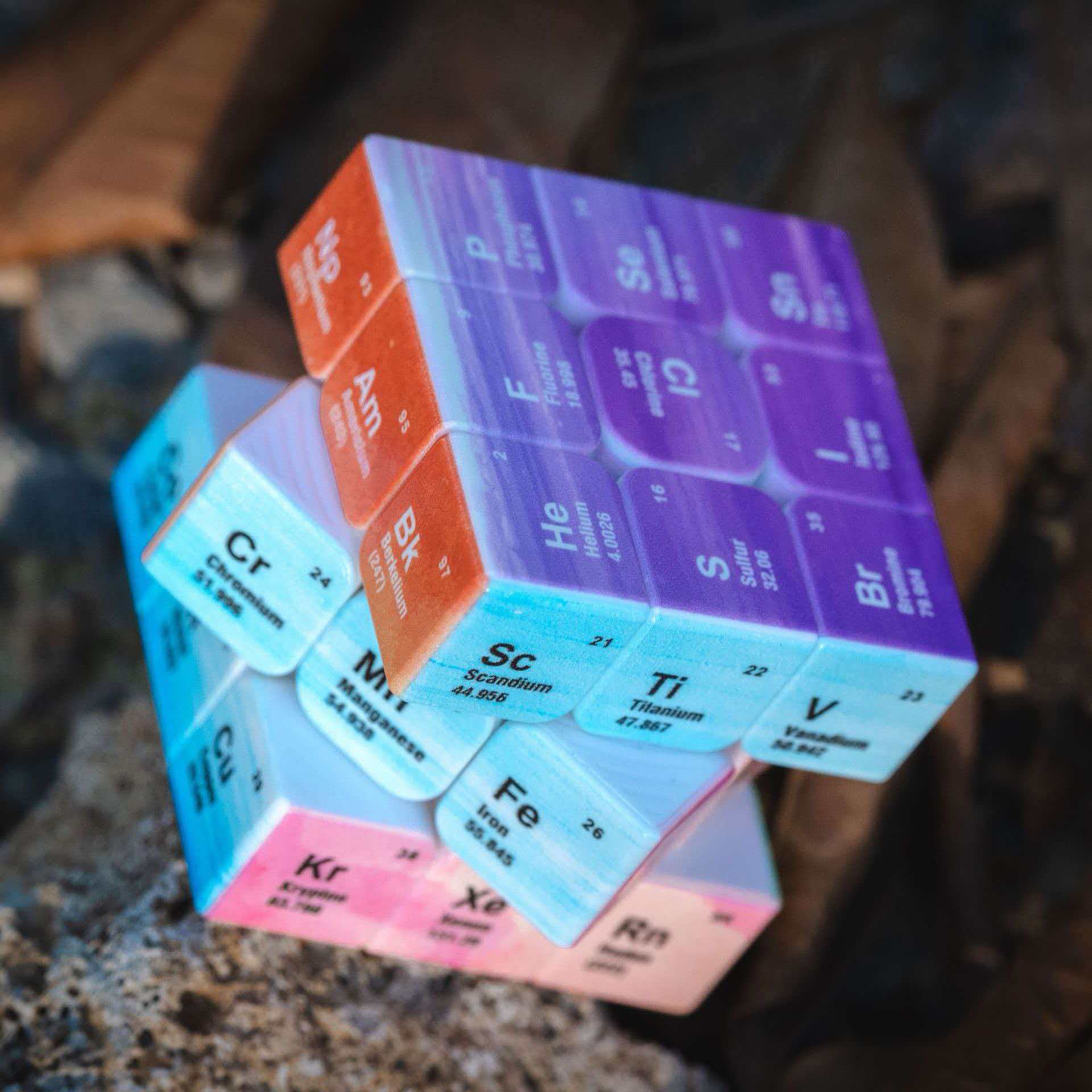 Periodic Table 3x3 Speed Cube  - Kids Education Table 评论和价格
