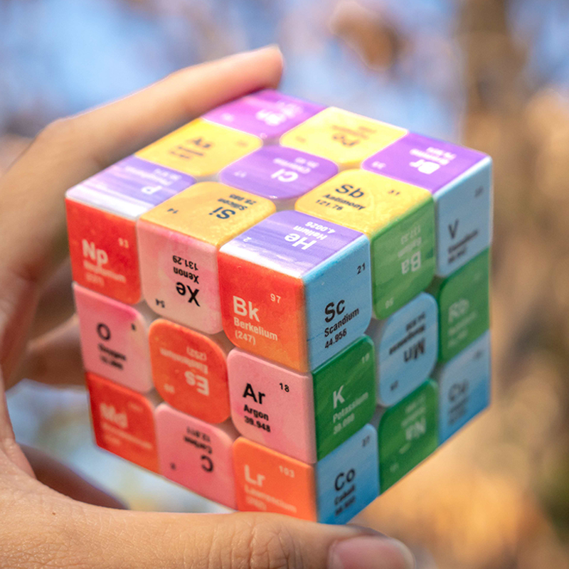 Periodic Table 3x3 Speed Cube  - Kids Education Table 评论和价格