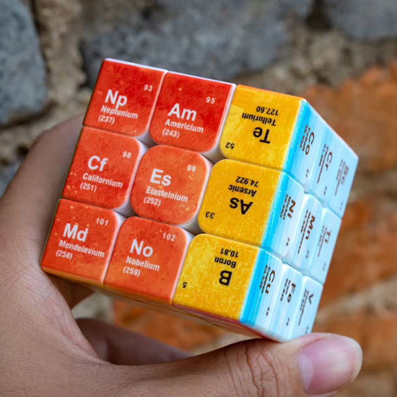 Periodic Table 3x3 Speed Cube  - Kids Education Table 评论和价格