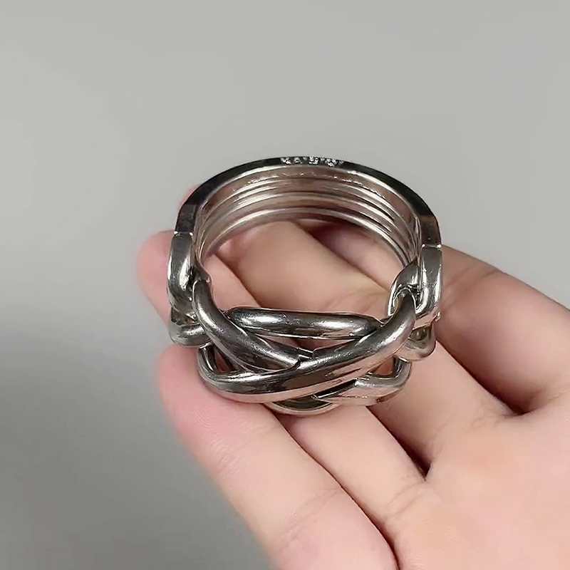 Magic Ring Puzzle Disentanglem - Brain Teaser Cube 评论和价格