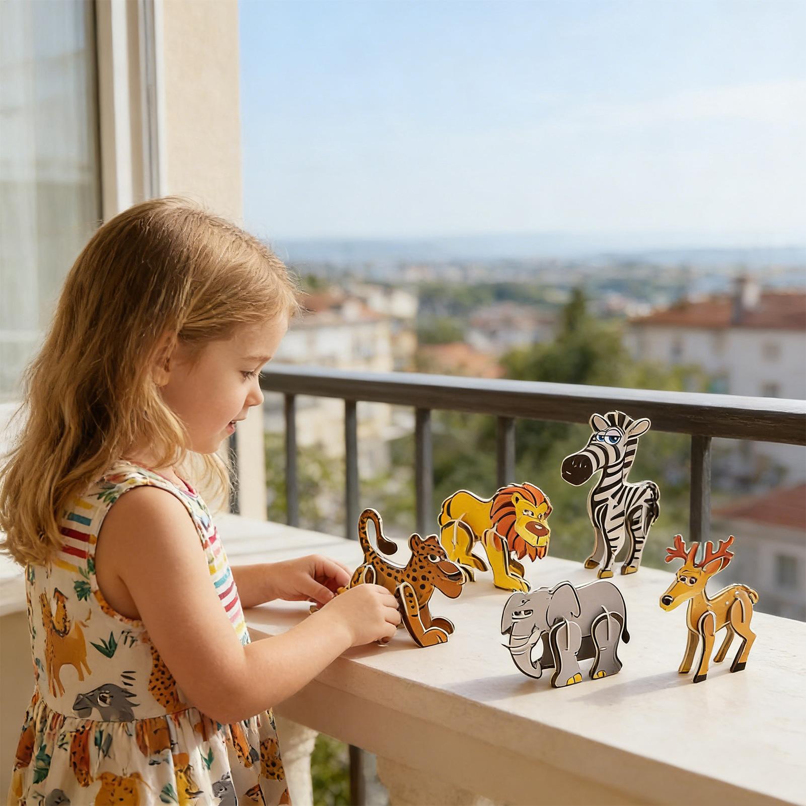 3D Cartoon Puzzles For Kids 7  - Kids Education Fun 评论和价格