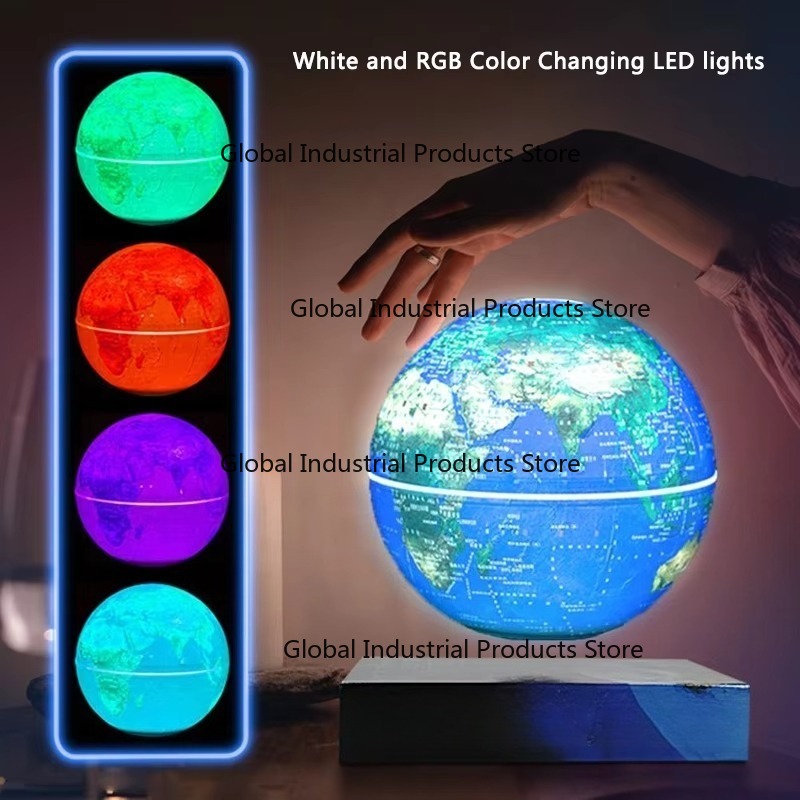 8 Inch 20cm Levitating World G - Globe Interactive Light 评论和价格
