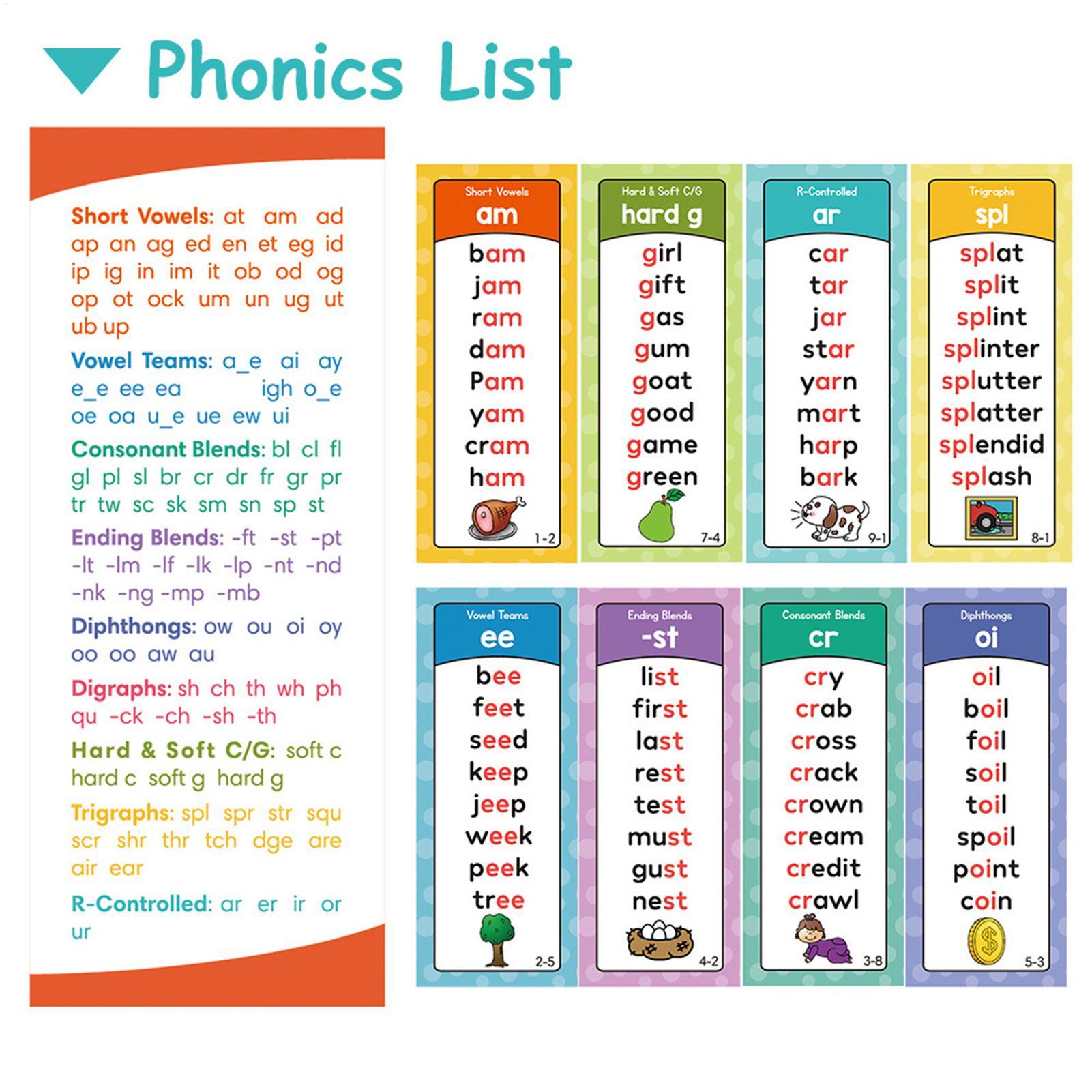 Phonics Flash Cards Preschool  - Kids Education Sites 评论和价格