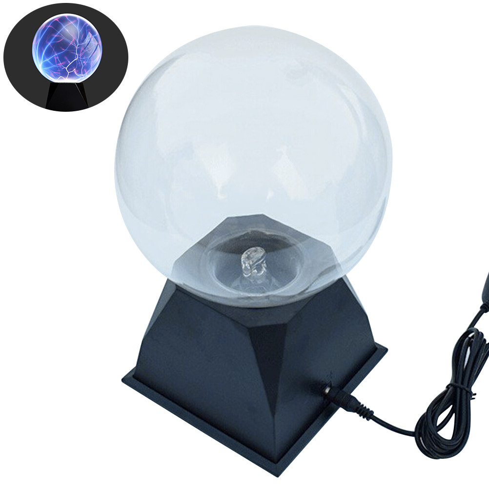 Touch Plasma Ball Lamp 4 Inch  - Globe Interactive Light 评论和价格