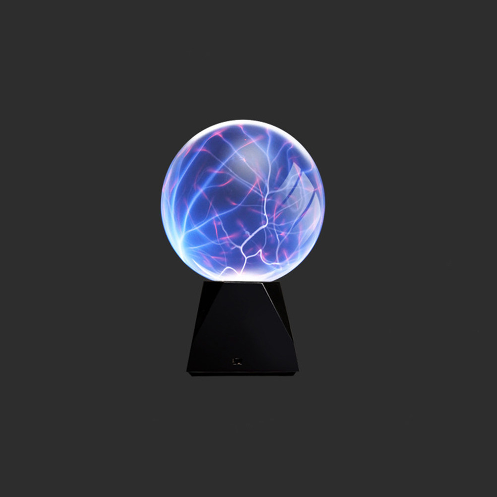 Touch Plasma Ball Lamp 4 Inch  - Globe Interactive Light 评论和价格