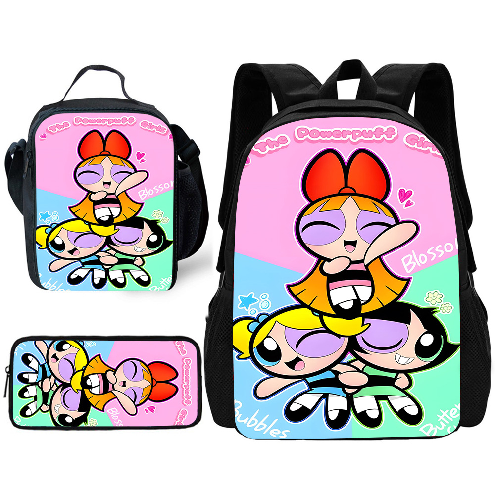 Child Cute Anime Powerpuffs Gi - Kids Education School 评论和价格