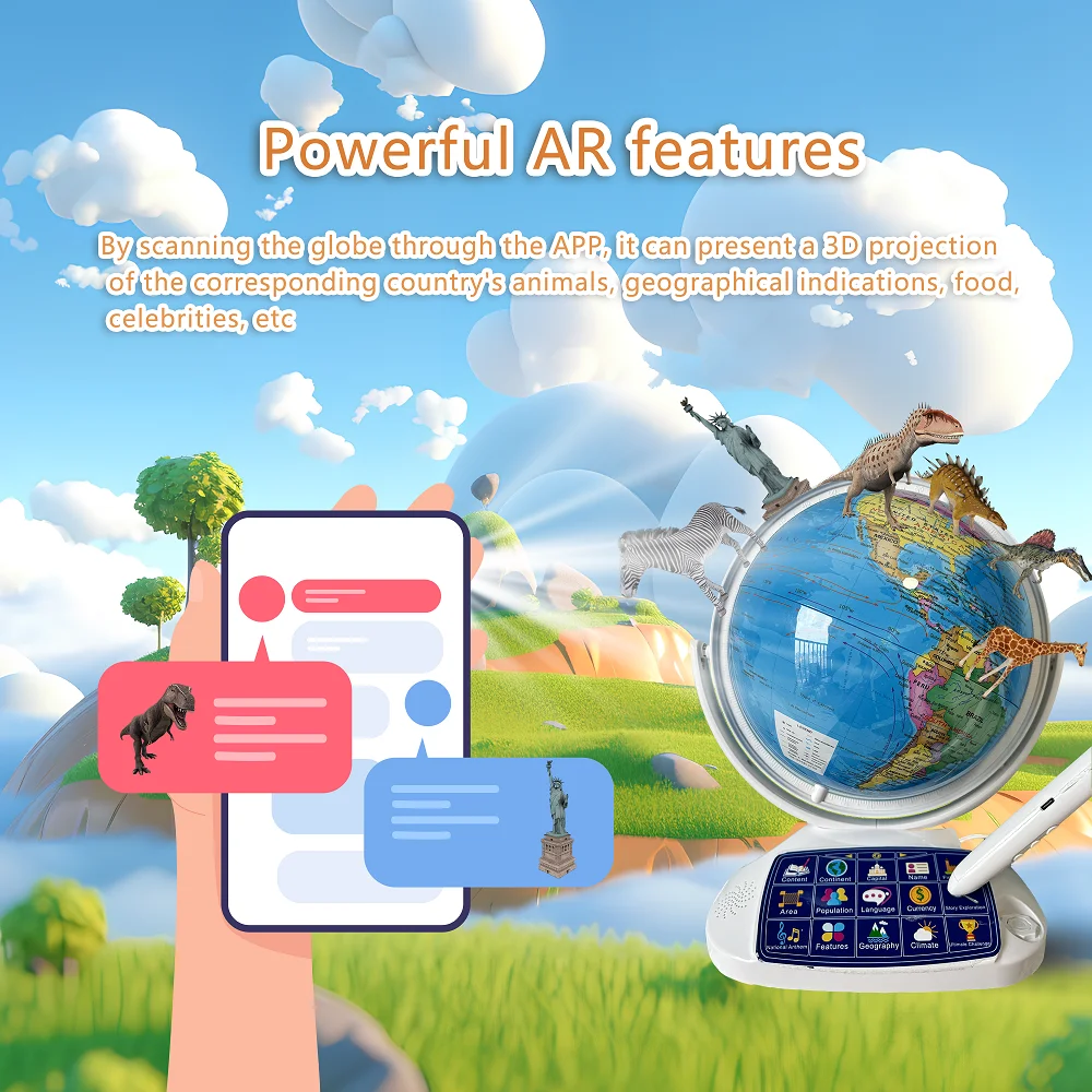 Smart Globe Interactive Kids A - Globe Interactive Light 评论和价格