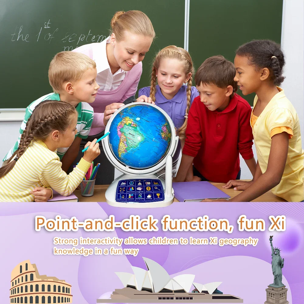 Smart Globe Interactive Kids A - Globe Interactive Light 评论和价格