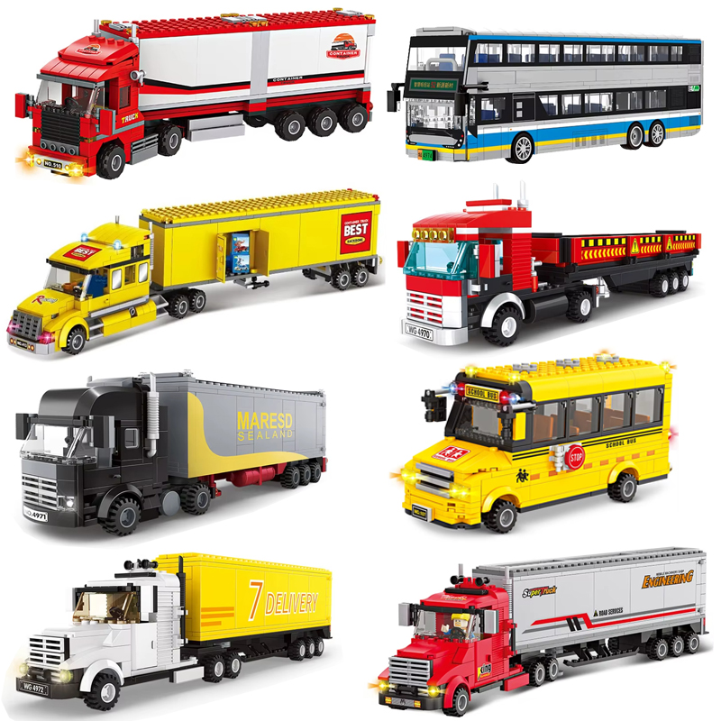 New Modern City Big Cargo Frei - Kids Education Sites 评论和价格