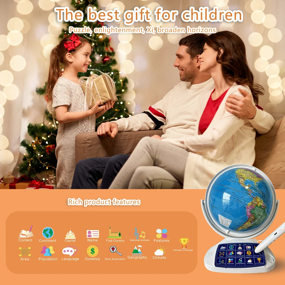 AR Interactive Smart Globe Kid - Globe Interactive Light 评论和价格